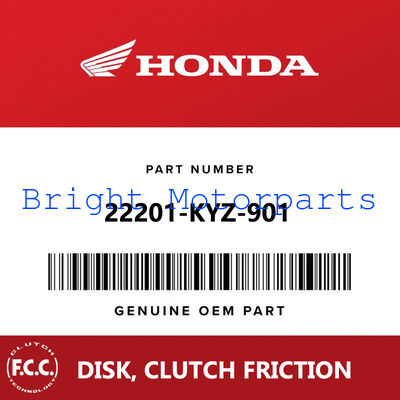 FCC Original Paper-based Clutch Friction Disc Plate 22201-KYZ-901 for Honda Supra X 125 Blade 125 Fi