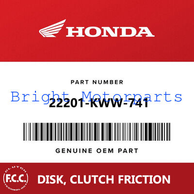 Original FCC Clutch Lining Plate with Paper-based Material for Honda Super Cub 110 NBC110 WAVE110 22201-KWW-741