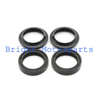 Rubber Front Fork Oil Seal TC Motorcycle Fork Seal Kit 45x57x11mm Complete Dust Seal Set for Fork Maintenance and Repair