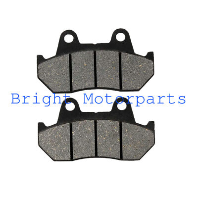 بطاقات الفرامل الأمامية للدراجات النارية ذات الجودة الممتازة مع ارتفاع درجة الحرارة ومقاومة الارتداء لهوندا CB125T CBX125 CBX250